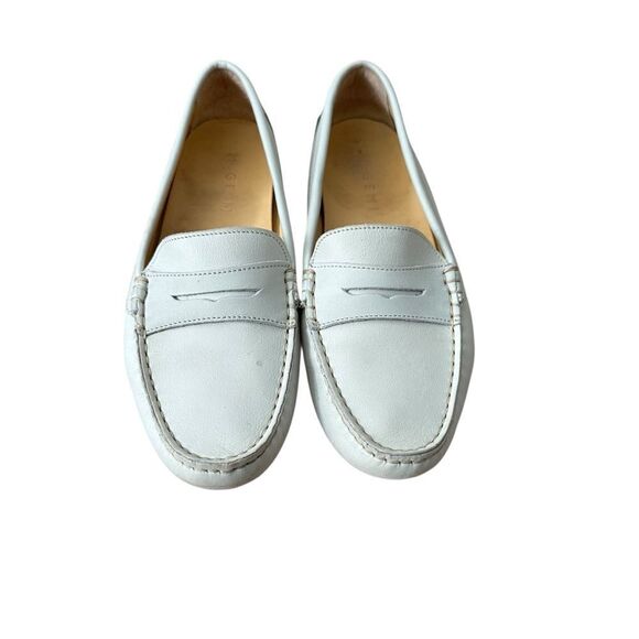 M. Gemi The Pastoso Light Blue Leather Driving Loafers| Size 7 - Picture 3 of 9